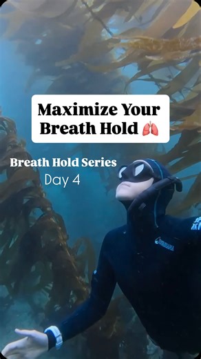 Chiara | Freedive Instructor | Part 4 | Longer Breath Holds ⤵️ Simple and easy tip that makes a big difference for your freedive breath hold! 🫁 Maximize Your Final... | Instagram