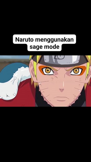 Sage mode naruto #anime #naruto | pengangguran