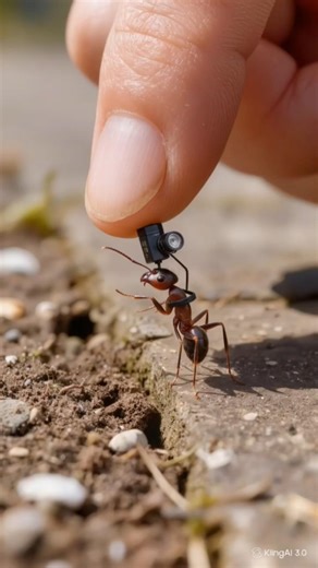 POV: Tiny Camera Inside an Argentine Ant Tunnel 🐜🎥 #shorts