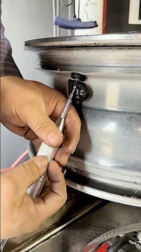 Tire Pressure Monitor System Snap-in Valve Removal & Install #tireguy #tirerepair #tpms