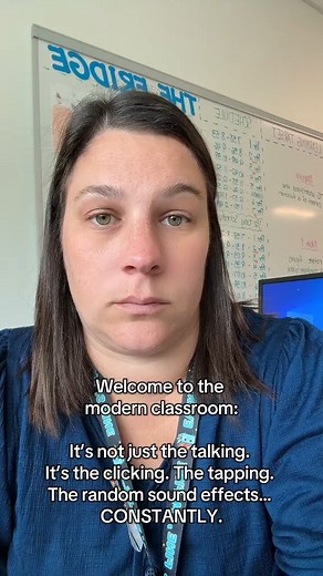 Why can’t students just be quiet anymore? It’s never just talking. It’s noise from every direction… pens clicking, desks tapping, mouth noises, sound effects, “six seven,” and whatever else Gen Alpha is doing now. Teachers, how are we supposed to teach through this?🥰❤️🎥Credit : teachmomreadrepeat(TikTok)🍎Like our page Teachers Trenz for more teaching ideas and methods. A team of teachers sharing the highs, lows and honest aspects of teaching! #teacherhumor #primaryteacher #targetteachers #tea
