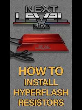 hyperflash resistors #HyperflashResistors #HyperflashFix #LEDResistors #TurnSignalFix #LEDMods