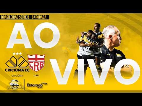 CRICIÚMA X CRB | AO VIVO l BRASILEIRÃO SÉRIE B | FUTEBOL ELDORADO - 26/04/2026