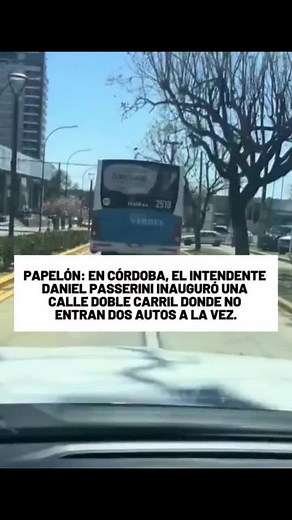 Polémica en Córdoba: Nueva medida de tránsito absurda