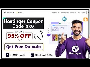Hostinger Coupon Code 2025 | Hostinger Promo Codes 2025 | Hostinger Black Friday Sale | Hostinger