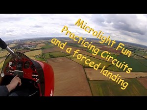 Flexwing Microlight Circuit Practice (Mainair Blade 582)