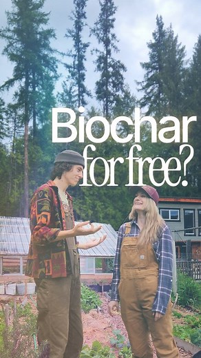 Seb 💚 | 🔥 Biochar is EXPENSIVE. We made it for FREE… Biochar is SO cool and if you have a garden you NEED to start using it. It’s seriously one of... | Instagram
