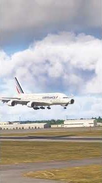 World’s Biggest Passenger Plane Heavy Landing