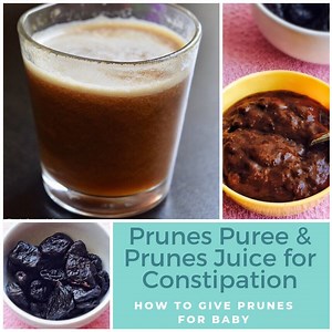 37K views · 195 reactions | Prunes are the best remedy to relieve constipation in babies. For more baby food: https://bit.ly/2EPLcMS Check out the video for prunes puree & prunes juice recipe with information on how to introduce prunes, how to select them etc. Prunes Puree Recipe: https://gkfooddiary.com/prunes-puree-recipe-for-baby-constipation/ Prunes Juice Recipe: https://gkfooddiary.com/prune-juice-baby-constipation/ | GKFoodDiary | Facebook