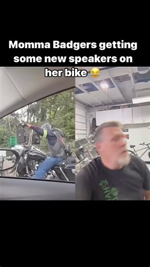 29K views · 182 reactions | I have an idea for new speakers on Momma Badgers Harley Davidson Fatboy #wreckedriderfund #bikerssuportingbikers #gearheads #itsallabouttheride #motorcycle #supportabiker #motorcyclesrock | The Badgers and the Biker Lifestyle | Facebook