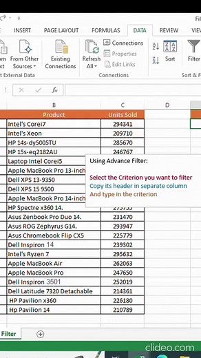 Learn to apply Advance Filter to make your Life a lot easier! #exceltutoring #exceltraining #excelformulas #exceltips #exceltricks #exceltipsandtricks #excelhacks #learningexcel | Excelling At Excel