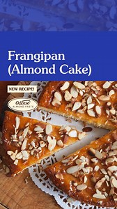 Frangipan (Almond Cake) is a breeze to make with Odense Almond Paste. Celebrate National Almond Day! odense.com/odense-recipes/frangipan-almond-cake-recipe/ #AlmondPaste #AlmondCake #EasyRecipe #Frangipan #AlmondDay | Odense Almond Paste and Marzipan