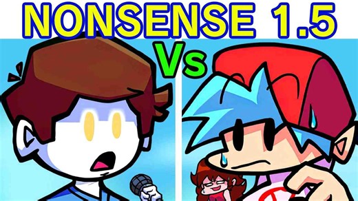 Friday Night Funkin' VS Nonsense V1.5 全周   过场动画 & 所有结局 (FNF)(搞笑Mod)