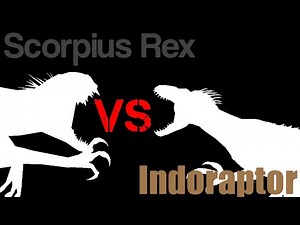 Scorpius Rex VS Indoraptor (Stick nodes)