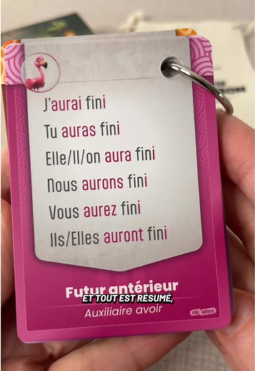 Mémo de conjugaison ludique pour apprendre les temps