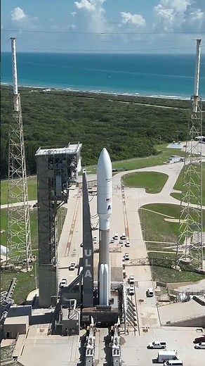 Atlas V Leo 8 on the Pad #rocketlaunch #Space #CommercialSpace #AtlasV #satellites