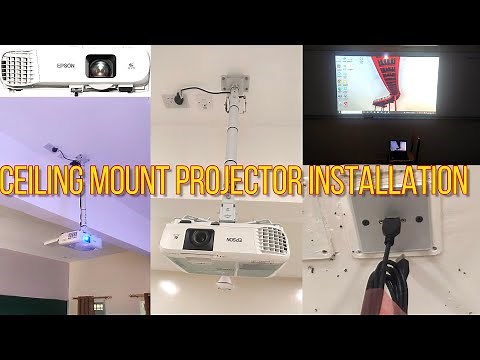The ULTIMATE Epson Projector Setup: Ceiling Mount, HDMI Faceplate & Perfect Settings Guide