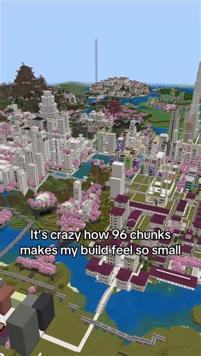 Minecraft: Why 96 Chunks Makes My Build Feel Small