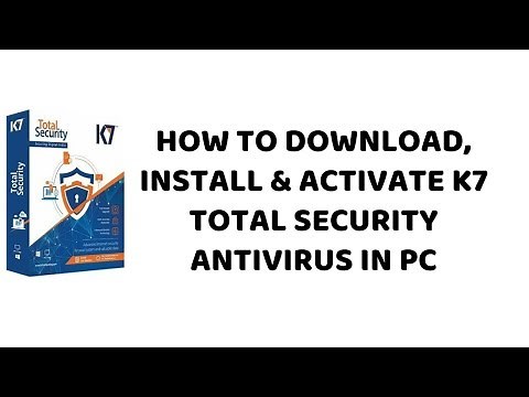 How to Download, Install and Activate K7 Total Security Antivirus in PC | Easy Tutorials In Hindi