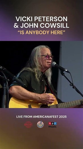 Vicki Peterson & John Cowsill - "Is Anybody Here" (Live at AmericanaFest 2025)