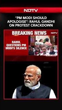 CJP Jantar Mantar Protests | "PM Modi Should Apologise": Rahul Gandhi On Protest Crackdown