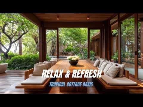 Relax & Refresh: Create Your Own Modern Tropical Cottage Oasis At Home