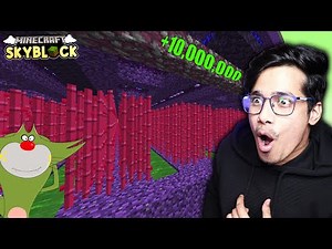 I Made Biggest Farm For Jack In HYPIXEL SKYBLOCK 😍 | MINECRAFT