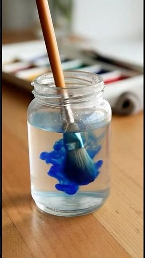 Watercolor Painting ASMR | Brush Sounds | ST. Art