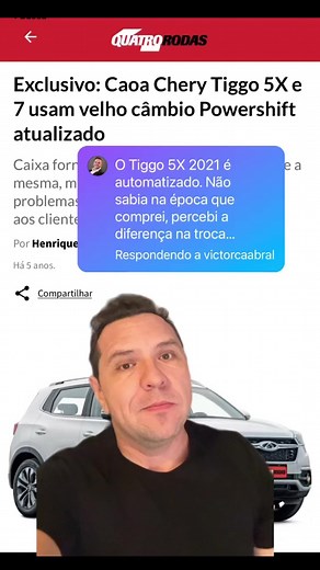 142K views · 1.2K reactions | Deveriam ter informado os clientes claramente que se tratava do mesmo câmbio Powershift da Ford.Compra quem quer…mas sabendo o que de fato está levando. | marcelotoledocars | Facebook