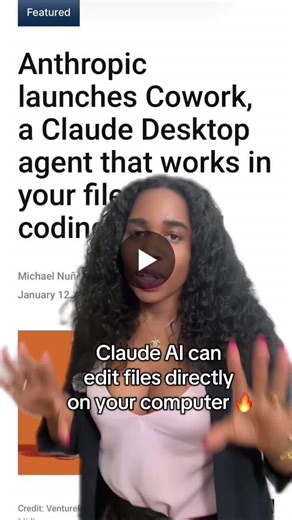 Claude AI just edited my PowerPoint directly on my computer. No uploading. No downloading. No copy-pasting. Here s how: There s a desktop app for Claude. Inside it is a feature called… | Dr. Erin Toussaint Jâcques