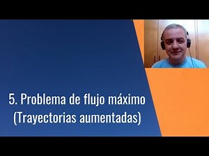 5. Maximum flow problem. (Solving by the augmented path method)