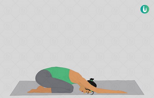 बालासन करने का तरीका और फायदे – Balasana (Child's Pose) steps and benefits in Hindi