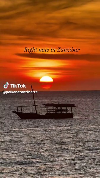 #zanzibar #now #tanzania #today #sunset