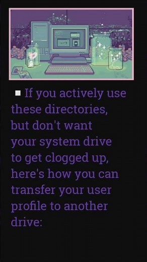 How to move user profile to another drive in Windows?