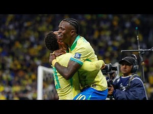 BRASIL VENCE O PARAGUAI E SE CLASSIFICA PARA COPA DO MUNDO DE 2026 - PRIMEIRA VITÓRIA DE ANCELOTTI