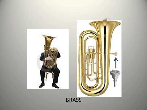 Orchestral Instruments Bingo No names