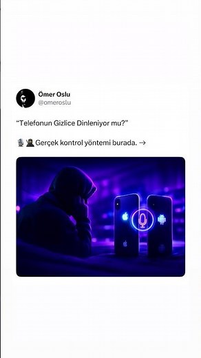 Telefonun gizlice dinleniyor mu ? #gizlilik