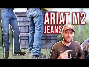 M2 Relaxed Fit Men's Ariat Jeans REVIEW with Cowboy Boots