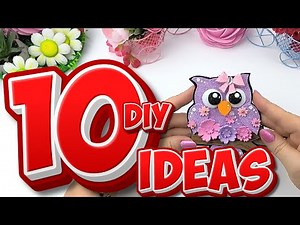 Top 10 DIY Craft Ideas 2025 ✨ Handmade Gifts & Stunning Home Decor You Must Try!