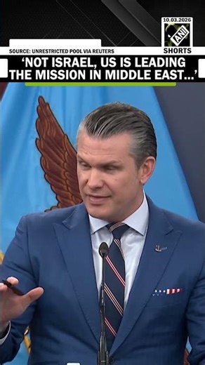 ‘President Trump is leading the mission in Middle East, Not Israel…’ Pete Hegseth’s bold remark
