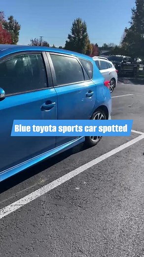 Blue toyota sports car spotted #highlightsシ゚ #cars #usareels #reelsvideoシ #toyota | Taurus SeventySeven