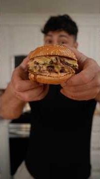 Onion Smash Burger For Weight Loss