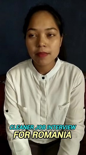 8.3K views · 409 reactions | Cleaner Job Interview for Romania #clientinterview #introduction #interview #reels | Nidhi Kashyap | Facebook