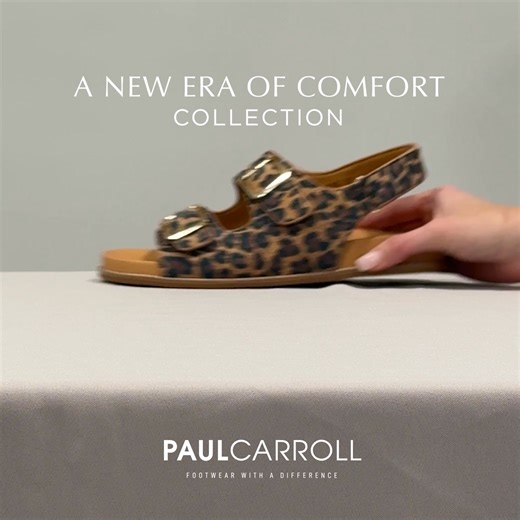 Paul Carroll specialises in footwear designed to feel like they were made for you. Discover Paul Carroll’s latest collection of Silver Lining sandals and experience customisable fits, arch support and STRATIFORM memory foam technology. | Paul Carroll Shoes
