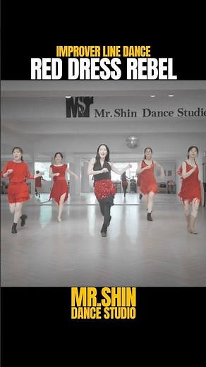 Red Dress Rebel Linedance #부산라인댄스 #미스터신댄스