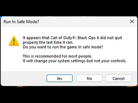🎖️ Call of Duty COD BO6 not launching crash at launch no error - fix