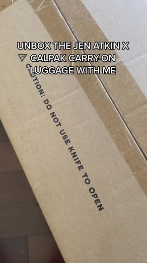 Unboxing the Jen Atkin x CALPAK Carry-On Luggage