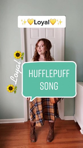 I call it Loyals GET IT? I’ll see myself out. 🌻✨💛🦡✨💛🌻#hufflepuff #hogwarts #harrypotter #lorde #royals #singer #fyp