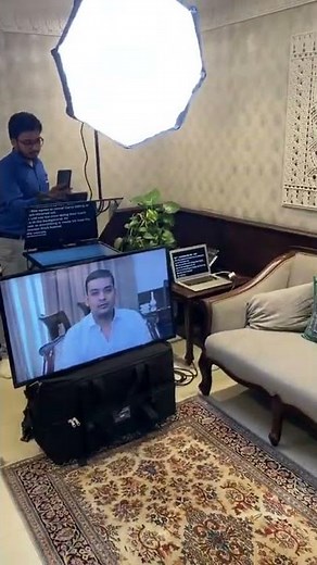 Prompter With Zoom Live Setup