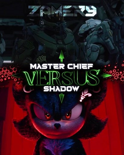 Master Chief Vs Shadow #battle #edit